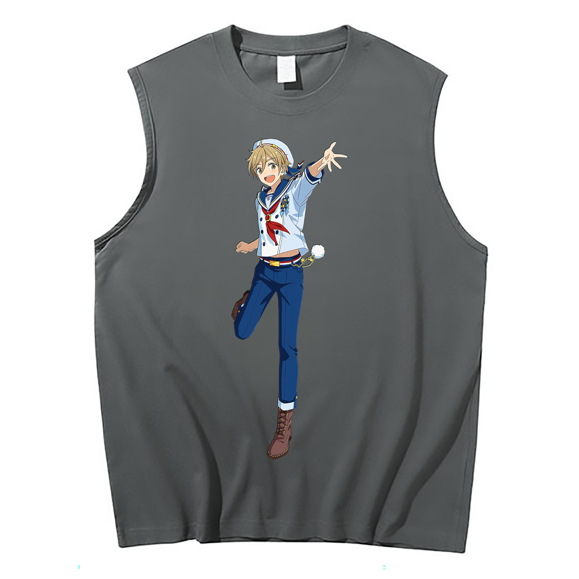 （画像用） あんさんぶるスターズ! Ensemble Stars コットン100％タンクトップ（フロントプリント）